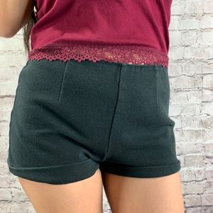 Abercrombie and Fitch Black Shorts